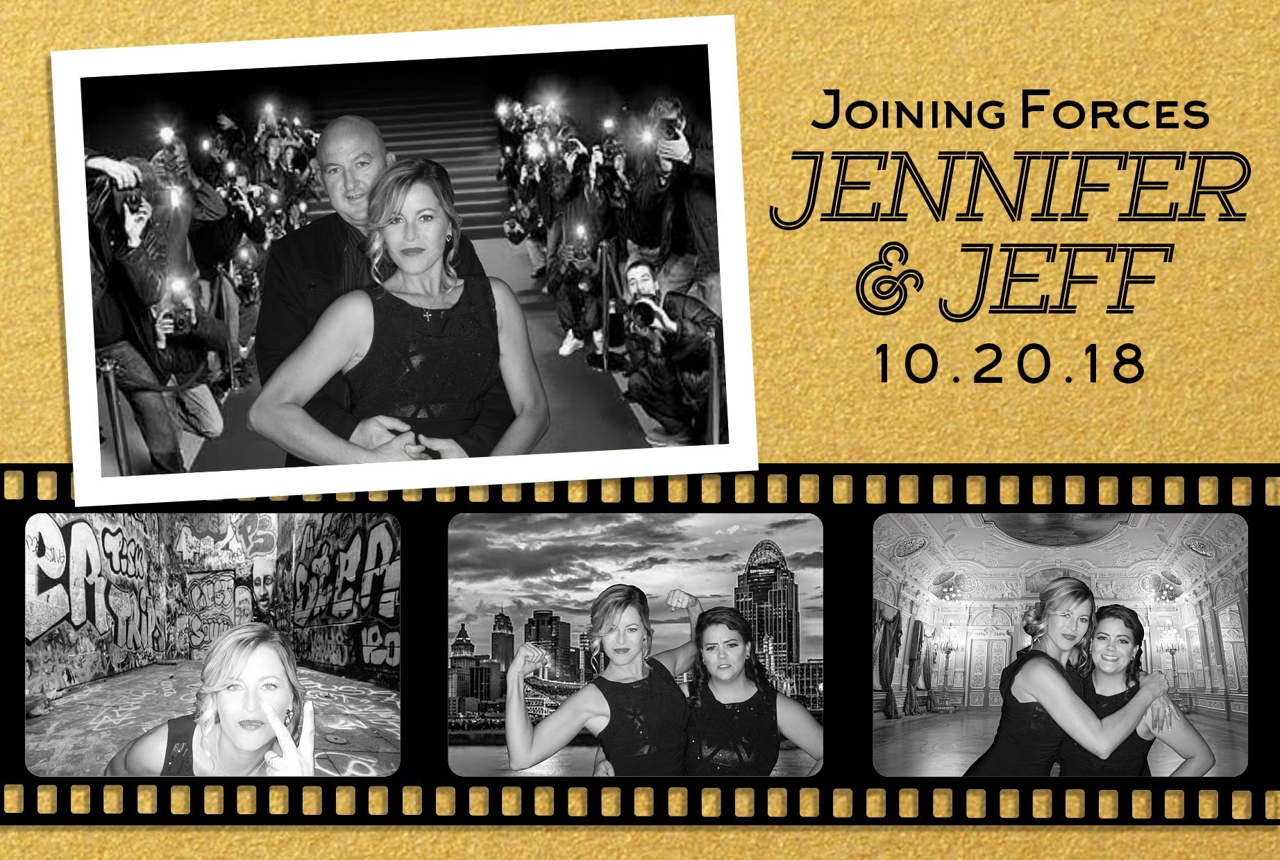 Jenn and Jeff | View more photos from the event at gallery.photoboothcincy.com/u/PhotoBoothCincy/Jenn-and-Jeff
